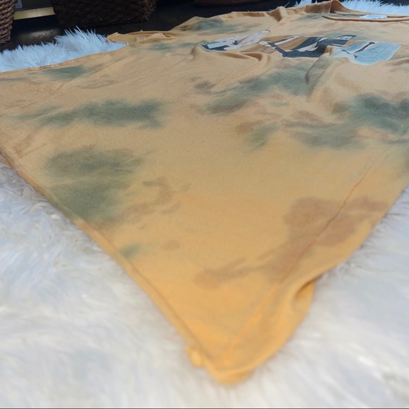 RARE COLLECTORS Alchemist Yellow & Green Tie Dye Point Break Dead Prez Tee - Picture 6 of 8